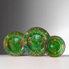 Mario Luca Giusti Pancale Green Dinner Plates, Set of 6 view 2