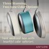 Anolon Achieve Hard Anodized Nonstick Sauce Pan with Lid, 2 Quart, Teal view 3