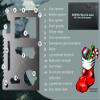 10x Gifts for Men 14 in 1 Multitool wallet pocket card - multi-tool Easy carry Handy bottle, jar, can opener - Holiday Christmas Stocking Stuffers for employees, team or group | Semper Paratus Gear view 4