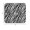 OKCELL 5 x 7 Black Zebra Stripes Super Soft Area Rug for Kids Baby Nursery, Carpets for Entryway Laundry Living Room, Fuzzy Rugs for Nursery view 2