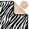 OKCELL 5 x 7 Black Zebra Stripes Super Soft Area Rug for Kids Baby Nursery, Carpets for Entryway Laundry Living Room, Fuzzy Rugs for Nursery view 4