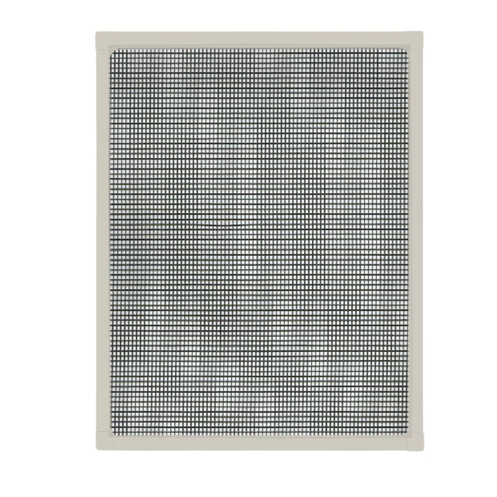 Metro Screenworks Custom Window Screens Fully Assembled and Ready to Install - Window Screen Replacement for House, (Beige) Pre-Framed Mesh Replacement Window Screens, Home, Patio, & More