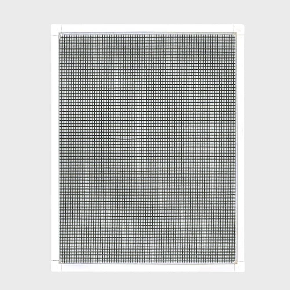 Metro Screenworks Custom Window Screens Fully Assembled and Ready to Install - Window Screen Replacement for House, (White) Pre-Framed Mesh Replacement Window Screens, Home, Patio, & More