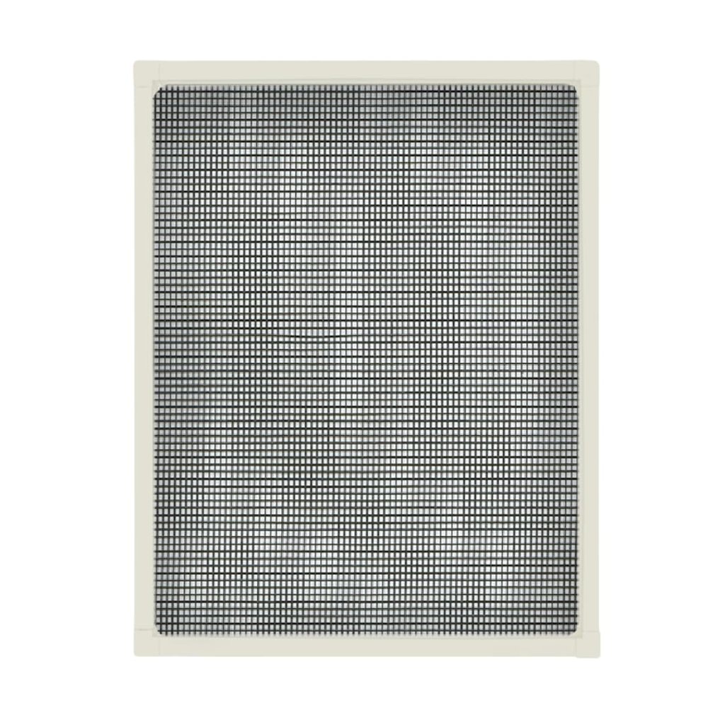 Metro Screenworks Custom Window Screens Fully Assembled and Ready to Install - Window Screen Replacement for House, (Almond) Pre-Framed Mesh Replacement Window Screens, Home, Patio, & More
