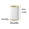 DYPASA Wastepaper Basket 15L Garbage Can for Household Thickened High-end Living Room Rubbish Bin Office Waste Bin Without Lid Vertical Trash Can Garbage Can view 2