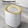 DYPASA Wastepaper Basket 15L Garbage Can for Household Thickened High-end Living Room Rubbish Bin Office Waste Bin Without Lid Vertical Trash Can Garbage Can view 4