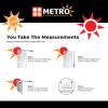 Metro Screenworks Custom Window Screens Fully Assembled and Ready to Install - Window Screen Replacement for House, (Silver) Pre-Framed Mesh Replacement Window Screens, Home, Patio, & More view 3