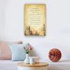 1 Corinthians 10 13 Scripture Wall Art Prayer Poster Bible Verses Wall Decor God is Faithful Christian Artwork Poster Prints Decoration for Bathroom (12x18inch(30x45cm),Unframed) view 3