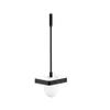 AXOR AXOR Universal SoftSquare Toilet Brush with Holder, Wall-Mounted in Matte Black, 42835670 view 1