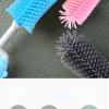 Bottle Brush Silicone Brush for Slender Washing Bottle, teapot teaset teaset Nipple Cleaning Brush, Silicone Brush Rainbowrotatingbottlebrush view 2