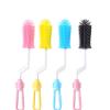Bottle Brush Silicone Brush for Slender Washing Bottle, teapot teaset teaset Nipple Cleaning Brush, Silicone Brush Rainbowrotatingbottlebrush view 3