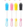 Bottle Brush Silicone Brush for Slender Washing Bottle, teapot teaset teaset Nipple Cleaning Brush, Silicone Brush Rainbowrotatingbottlebrush view 4