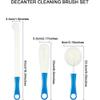 Wine Decanter Cleaning Brush,Wine Glass Cleaner Brush Wine Carafe Cleaner Flexible Bottle Scourer Cleaning Brush Tools for Goblets,Glasses(2) view 4