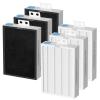 Ganteny 6-Pack 500/600 Series HEPA Filter Replacement Compatible with Blueair 500/600 Series Air Cleaner Purifiers 501 503 505 510 550E 555EB 601 603 605 650E Particle Filter view 1