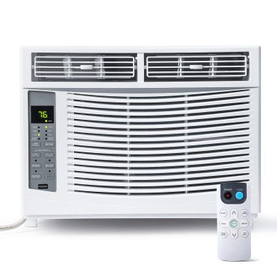 Adoolla Window Air Conditioner 6,000 Btus, Turbo Fast Cooling Up to 250 Sq.Ft. Flexible Window Opening(T Design), Window AC Unit with Remote & APP Control, Easy Install Kit, Auto Restart, 24H Timer