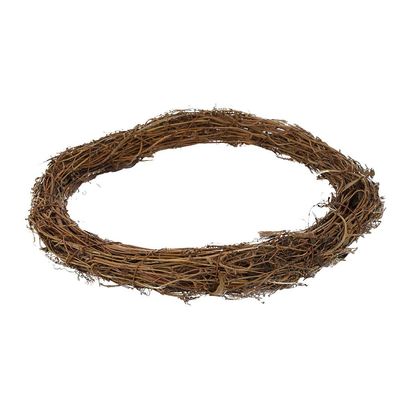 Mokylor Grapevine Wreath, Length Vine Branch Wreath Wedding Wreath Craft Holiday Party,DIY Home Garden Decoration 30cm/11.8in Rattan Wreath Wedding Party Vine Hanging Wreath