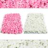 Artificial Flower Wall Panels,3D Flower Wall Mat Silk Flower Panels 16"x 24" for Handmade with Artificial Silk Flowers for Flower Wall, Wedding, Wall Decor, Bridal & Baby Shower (20Pcs Pink) view 3