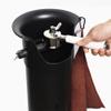 Floor Standing Coffee Grounds Bin, Commercial Espresso Knock Box With 100 Bundle Garbage Bag And Rag Removable Non-Slip Base Coffee Grind Collection Dump Bin ( Color : Black , Size : 22x22x87.5cm ) view 3