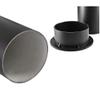 Floor Standing Coffee Grounds Bin, Commercial Espresso Knock Box With 100 Bundle Garbage Bag And Rag Removable Non-Slip Base Coffee Grind Collection Dump Bin ( Color : Black , Size : 22x22x87.5cm ) view 4