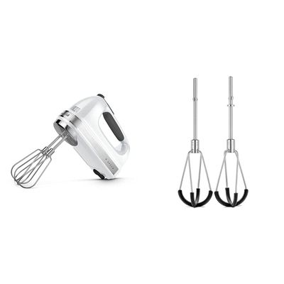KitchenAid 9-Speed Digital Hand Mixer Bundle with Turbo Beater II Accessories, Pro Whisk, and Flex Edge Beater Accessory