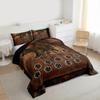 Camouflage Bear Twin Size Comforter Set For Boys Men,Camo Woodland Animal Comforter Brown Bear Skin Bedding Sets Rustic Farmhouse Cabin Lodge,Soft Microfiber Quilt Duvet Insert 1 Pillow Case view 3