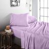 1000 Thread Count Egyptian Cotton Alaskan King Lilac Sheet Set Super Soft & Silky Sateen Weave Wrinkle Free Easy to Fit Upto 21 inch Deep Pocket view 2