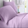 1000 Thread Count Egyptian Cotton Alaskan King Lilac Sheet Set Super Soft & Silky Sateen Weave Wrinkle Free Easy to Fit Upto 21 inch Deep Pocket view 3