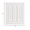 SAFAVIEH Area Rug 8x10 - Lotus Collection - Large - Ivory & Grey, Rustic Non-Shedding & Easy Cleaning, Ideal for Living Room, Bedroom, Office, Dining Space (LOT104A) view 2