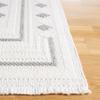 SAFAVIEH Area Rug 8x10 - Lotus Collection - Large - Ivory & Grey, Rustic Non-Shedding & Easy Cleaning, Ideal for Living Room, Bedroom, Office, Dining Space (LOT104A) view 3