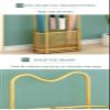 Fodalob Metal Umbrella Rack Stand Free Standing Umbrella Holder for Home Entryway/Office/Hotel/Hall/Bar - Gold Iron, 11.8x5.9x23.6inch view 4