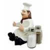 1 Set Of French Bistro Chef Jean Seasons And Spice Salt Pepper Shaker Holder view 2