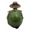 1 Set Of Slow Seasons Camping Turtle With Wicker Hat Salt And Pepper Shakers 7"H view 2
