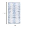 SAFAVIEH Alamo Collection Runner Rug - 2'2" x 8', Grey & Blue, Modern Abstract Distressed Design, Non-Shedding & Easy Care, Ideal for High Traffic Areas in Living Room, Bedroom (ALM732M) view 3