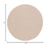 SAFAVIEH Washable Rug Faux Rabbit Fur Shag Collection - 6' Round, Beige, Slip Resistant & Easy Cleaning, Ideal for Living Room, Bedroom, Kids Playroom, Nursery, Dining Space (FRF976B) view 2
