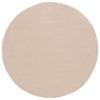 SAFAVIEH Washable Rug Faux Rabbit Fur Shag Collection - 6' Round, Beige, Slip Resistant & Easy Cleaning, Ideal for Living Room, Bedroom, Kids Playroom, Nursery, Dining Space (FRF976B) view 3