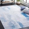 SAFAVIEH Washable Rug Tacoma Collection - 4' x 6', Grey & Blue, Slip Resistant & Easy to Clean, Ideal for Living Room, Bedroom, Home Office, Dining Space (TAC814F) view 1