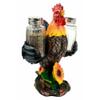 1 Set Of Farm Barnyard Rooster Salt Pepper Shakers Holder Figurine Spice To Crow About view 4