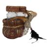1 Set Of Southwestern Indian Dreamcatcher Feather Salt And Pepper Shakers Holder view 2