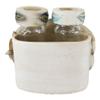 1 Set Of Southwestern Indian Dreamcatcher Feather Salt And Pepper Shakers Holder (Turquoise) view 2