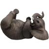 1 Set Of Elephant Pachyderm Wine Bottle & Salt Pepper Shakers Holder Figurine view 2