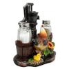 1 Set Of Farm Irrigation Well Pump Chicken Hen Salt Pepper Shakers Holder Figurine view 2