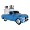 1 Set Of Country Rustic Vintage Blue Highboy Pickup Truck Salt And Pepper Shakers Holder view 3