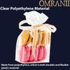 Clear Gusseted Bags 1Mil, 5" X 3.5" X 13" & 1000 Bags | LDPE Material, For Food Packaging, Storage & Display | Heat Sealable Plastic Bag, Ideal for Bakery, Deli, Snacks, and Commercial Use view 3