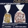 Clear Gusseted Bags 1Mil, 5" X 3.5" X 13" & 1000 Bags | LDPE Material, For Food Packaging, Storage & Display | Heat Sealable Plastic Bag, Ideal for Bakery, Deli, Snacks, and Commercial Use view 4