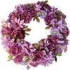 Artificial Floral Wreath Fake Floral Wreaths Spring Summer Garland Front Door Hanging Wreath for Farmhouse Wedding Wall Window Home Decor view 1