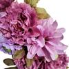 Artificial Floral Wreath Fake Floral Wreaths Spring Summer Garland Front Door Hanging Wreath for Farmhouse Wedding Wall Window Home Decor view 2