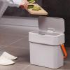 DYPASA Wastepaper Basket 3.1 Gallon Smart Trash Can Plastic Automatic Sensor Trash Can Household Trash Can with Lid for Kitchen, Living Room, Bathroom Garbage Can (Color : Black) view 3