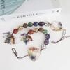 2 Pieces of 7 Chakras Healing Crystals and Tree of Life Wall Hanger Tumbled Gemstones Meditation Hanging Ornament Christmas Tree Memorial Hanging Pendant (Style 4) view 3