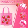 36 Pcs Strawberry Party Favor Bags, Strawberry Goodie Bags for Birthday view 2