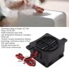 PTC Car Air Heater, 80W 24V PTC Car Fan Heater 30S Fast Constant Temperature Heating Element Heaters Portable PTC Heating Fan for Small Space view 4